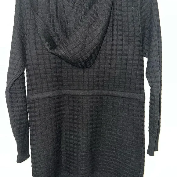 S. CHRISTINA Black Cardigan 100% Cashmere - Picture 2 of 4